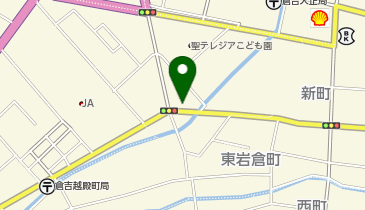 天野理容所の地図画像