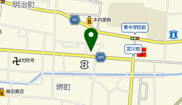 大坪理容所の地図画像