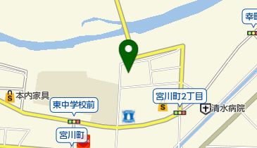 鳥取県倉吉児童相談所の地図画像