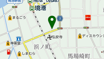 マルジンふとん店の地図画像