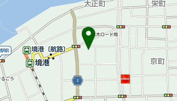 境港市 境西地区学習等供用施設しおさい会館の地図画像