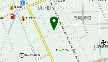 永楽屋クリーニング店の地図画像