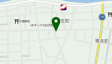 クロミ化粧品店の地図画像