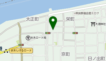 福祉の店浜っ子の地図画像