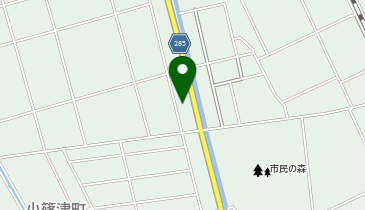 足立ふとん店の地図画像