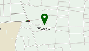 上道神社の地図画像