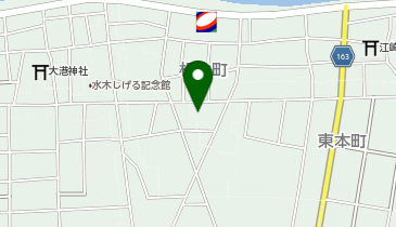 山本理容所の地図画像