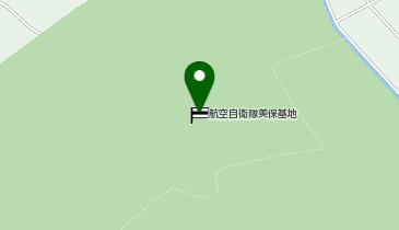 航空自衛隊美保基地の地図画像