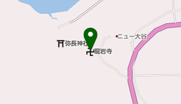 龍岩寺の地図画像