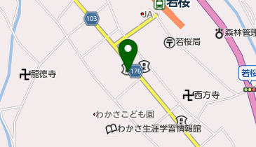 岡田呉服店の地図画像