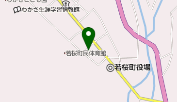 金井洋品店の地図画像