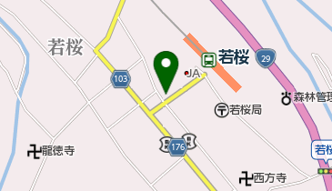 大入食堂の地図画像