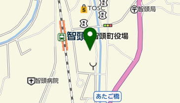 智頭町 智頭町中央公民館の地図画像