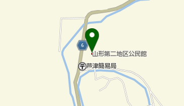 智頭町 山形第二地区公民館の地図画像