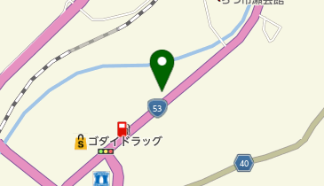 有限会社藤原林材の地図画像