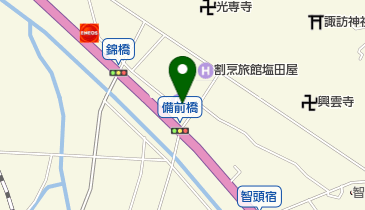 こはし美容室の地図画像