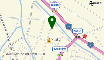 田中理容所の地図画像