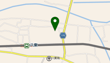 八頭町 八東公民館・八東地区公民館の地図画像