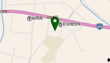 八頭町 船岡地区公民館の地図画像