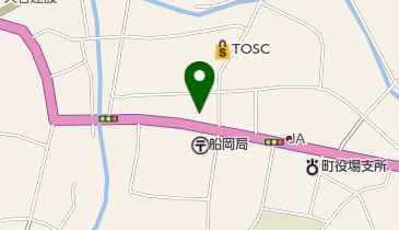 板倉化粧品店の地図画像