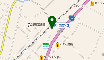 やずふれあい市場の地図画像