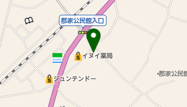 中山小児科内科医院の地図画像