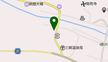 三朝町商工会の地図画像