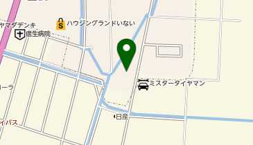 日ノ丸西濃運輸株式会社倉吉営業所の地図画像