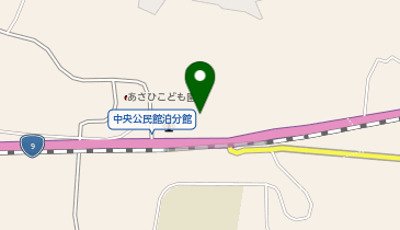 湯梨浜町 中央公民館 泊分館の地図画像