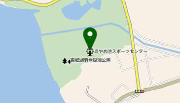 東郷湖カヌーセンターの地図画像