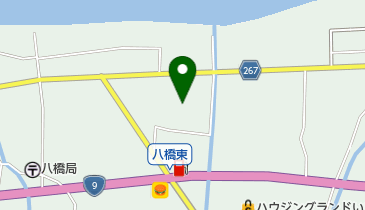 琴浦町 八橋地区公民館の地図画像