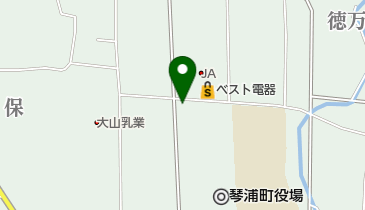 上山ふとん店の地図画像