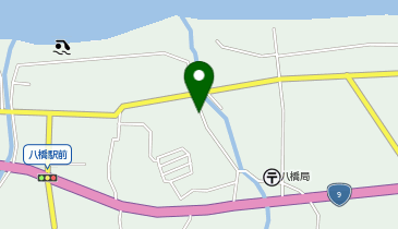 八橋はり灸院の地図画像
