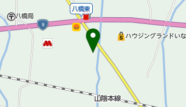 東伯農業改良普及所の地図画像