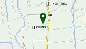 蚊屋島神社の地図画像