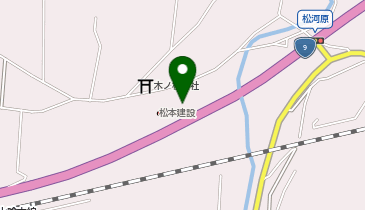 木の根本舗の地図画像