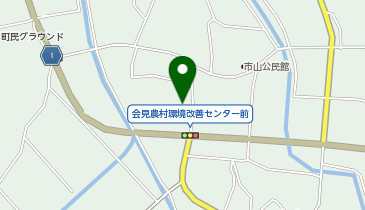 南部町 農村環境改善センターの地図画像