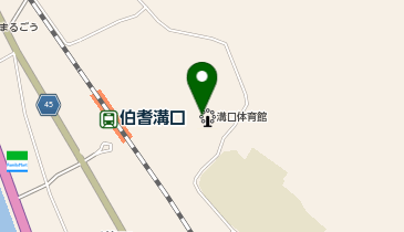 伯耆町立 町民溝口体育館の地図画像