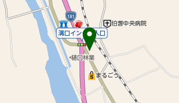 溝口タイヤの地図画像