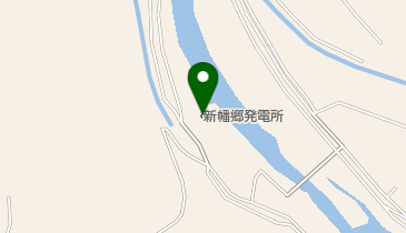 新幡郷発電所の地図画像
