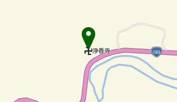 浄香寺の地図画像