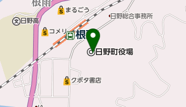 日野町地域包括支援センターの地図画像