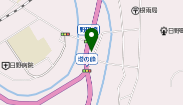 金光教根雨教会の地図画像