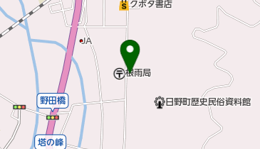 緒形商店の地図画像