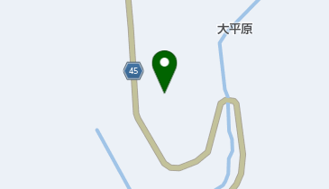 奥大山スキー場の地図画像