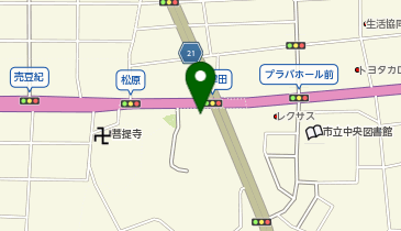 西日本補聴器松江店の地図画像