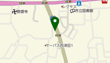 2輪サービスくろだの地図画像