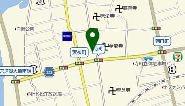 飯塚自転車店の地図画像