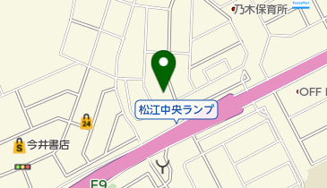 有限会社植田硝子店の地図画像