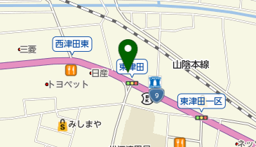 カーグラス松江店の地図画像